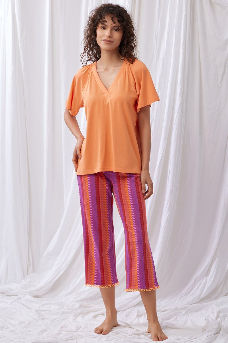Lords & Lilies Lord&Lilies-XPG/340-pyjama -S oranje