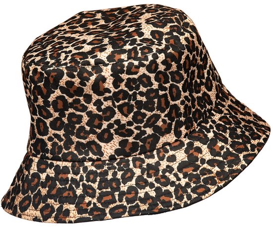 Bucket Hat Panter - Vissershoedje - Unisex - Volwassenen - Per Stuk