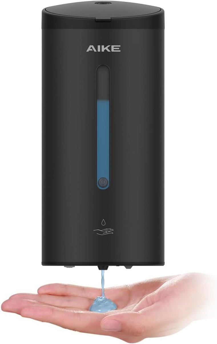 Automatische Zeepdispenser voor Wandmontage - 800 ml Capaciteit voor Handdesinfectie in Eetkamers en Toiletten