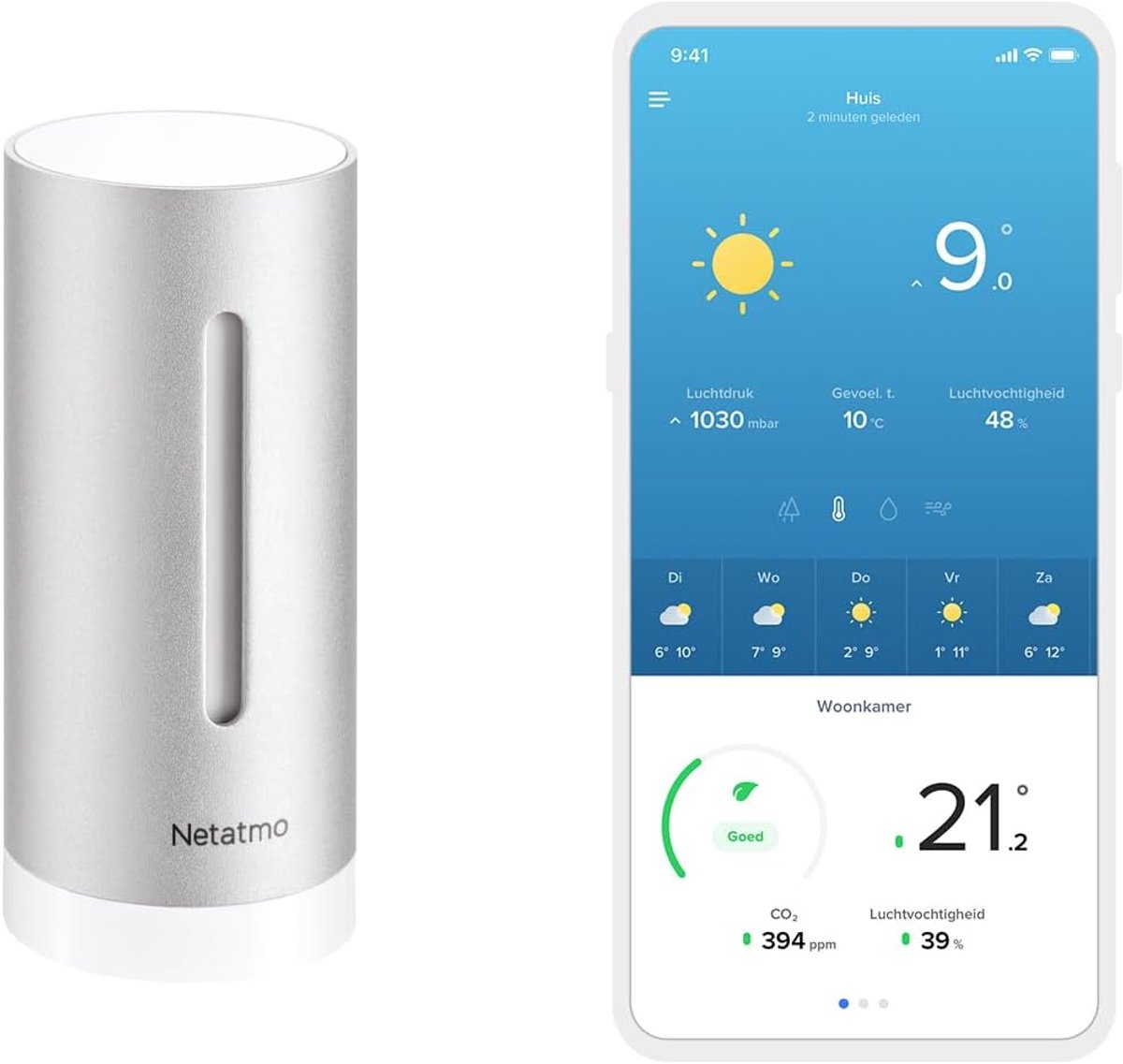 Extra Module voor Slim Weerstation - Meetgegevens in Real-Time en Optimaliseer Je Welzijn