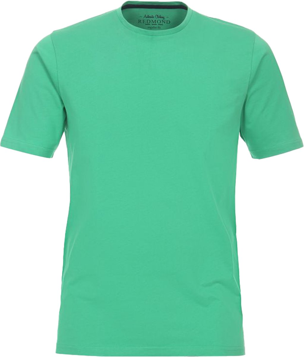 Redmond regular fit T-shirt - korte mouw O-hals - groen