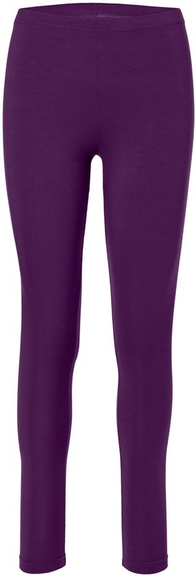 Merry Style Dames Leggings - Sport - Vrijetijdsbroek - Lang - Viscose - Sporbroek - Yogabroek – Plum – XXXXL - MS-MS10-143-LE