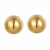 100% Allergievrije- Goudkleurige -oorknopje-Charme Bijoux