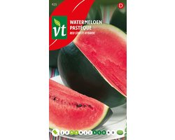 Watermeloen 'Red Star F1 Hybride' - Robuust en Ideaal voor Volle Grond