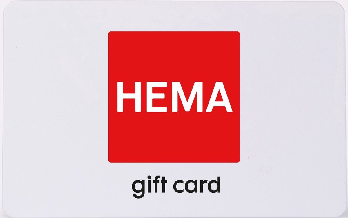HEMA - Cadeaubon - 75 euro + cadeau-envelop
