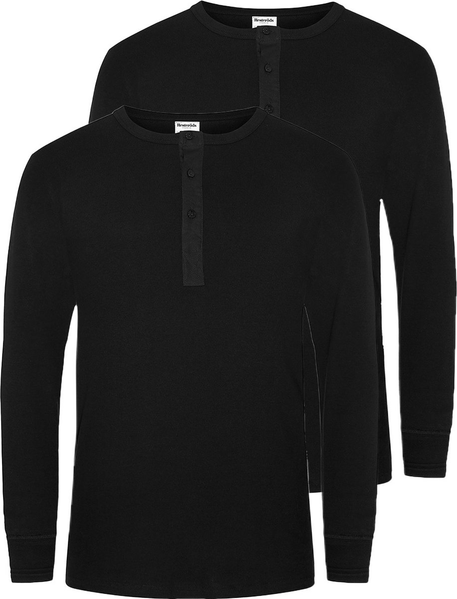 Resteröds Heren longsleeve 2 pack Basic
