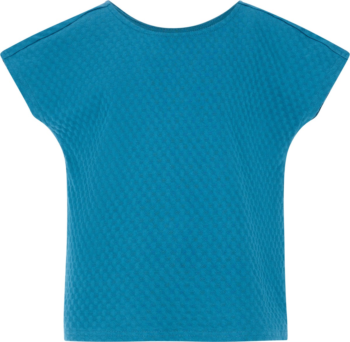 Protest Prttey Jr – T shirt Meisjes – Korte mouwen – Ronde hals – Loose fit Blauw