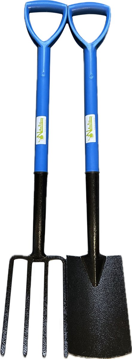 Set tuingereedschap - Spitspade en spitvork - steekschep