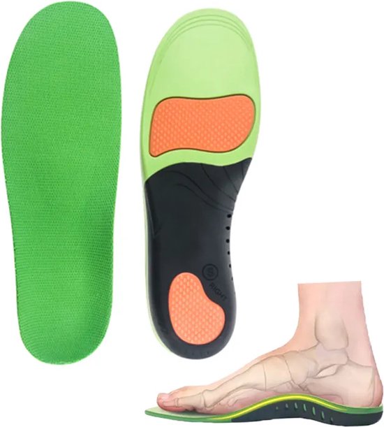 Govic® Medische Inlegzolen Steunzolen Doorgezakte Voet