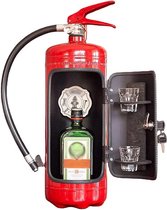 Brandblusser Drank Opbergdoos GROOT - Cadeau - Sterke drank - 40CM - XXL