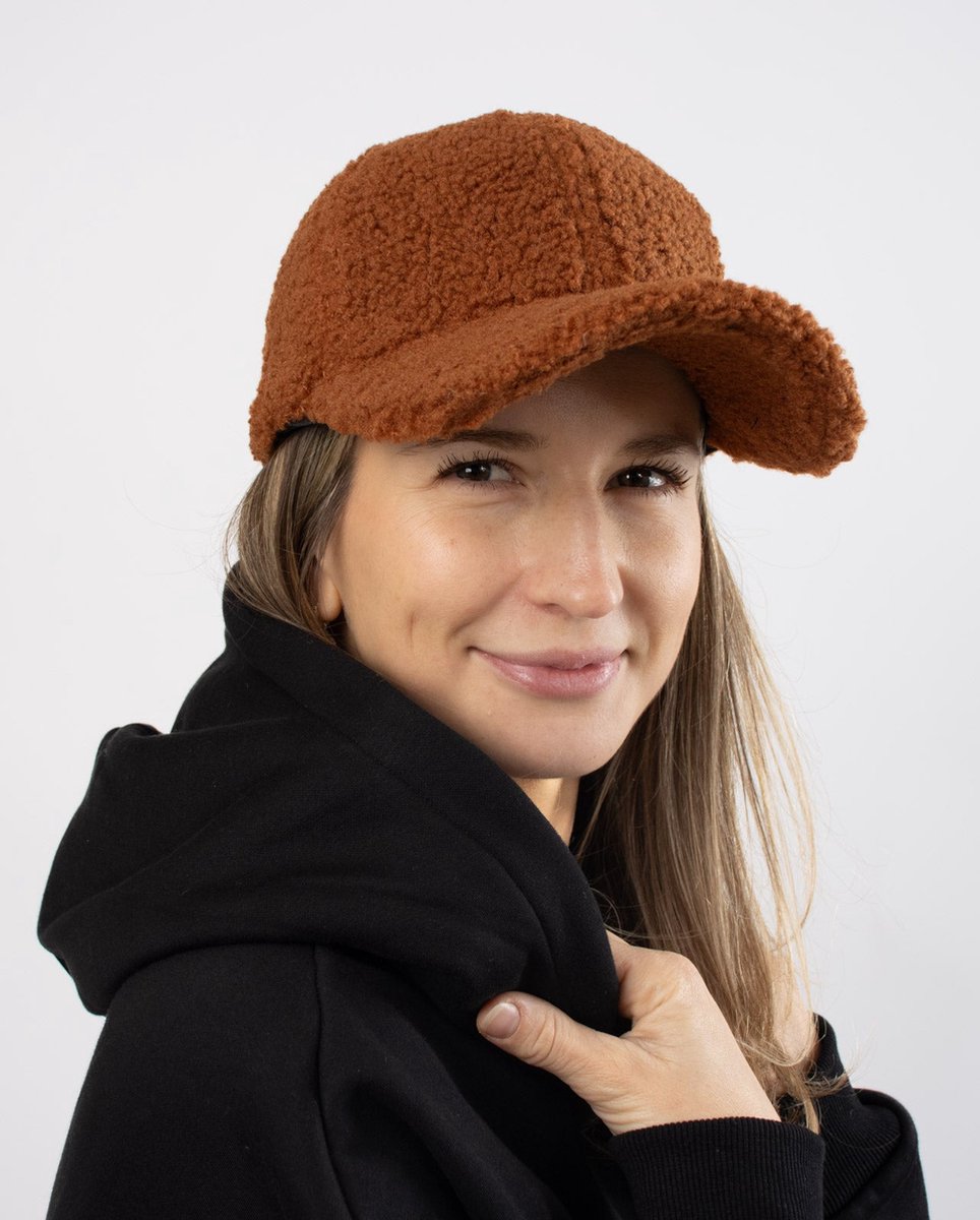 Teddy Cap | eindbaas - Teddy Cap | | Kleur Cognac