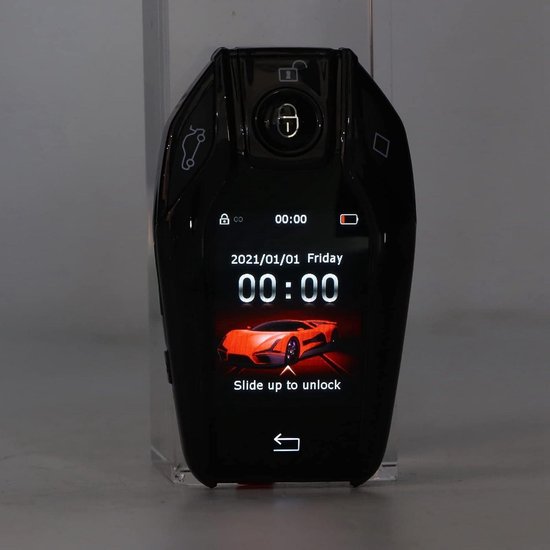 Universele TK800 LCD-aanraakscherm Smart Key Remote Keyless Entry Auto-elektronica Starters op afstand voor alle modellen met start-stop-motorknop(zwart Universele TK800 LCD-aanraakscherm Smart Key Remote Keyless Entry Auto-elektronica Starters op afstand voor alle modellen met start-stop-motorknop(zwart