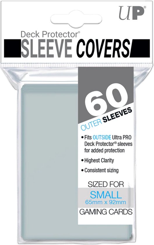 Trading Card Protection Ultra Pro Outer Sleeve Covers - 60 Pack For Small Japanese Size Cards (65x92mm) Ultra Pro Card Sleeves Trading Card Protection Ultra Pro Outer Sleeve Covers - 60 Pack For Small Japanese Size Cards (65x92mm) Ultra Pro Card Sleeves
