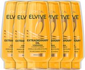 L’Oréal Paris Elvive Extraordinary Oil Conditioner - Voor droog haar - Met marula- en camelia-olie - 6x250 ml