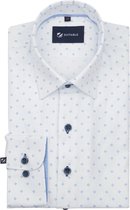 Chemise adaptée Oxford Print Wit - Taille 38 - Homme - Chemises Casual