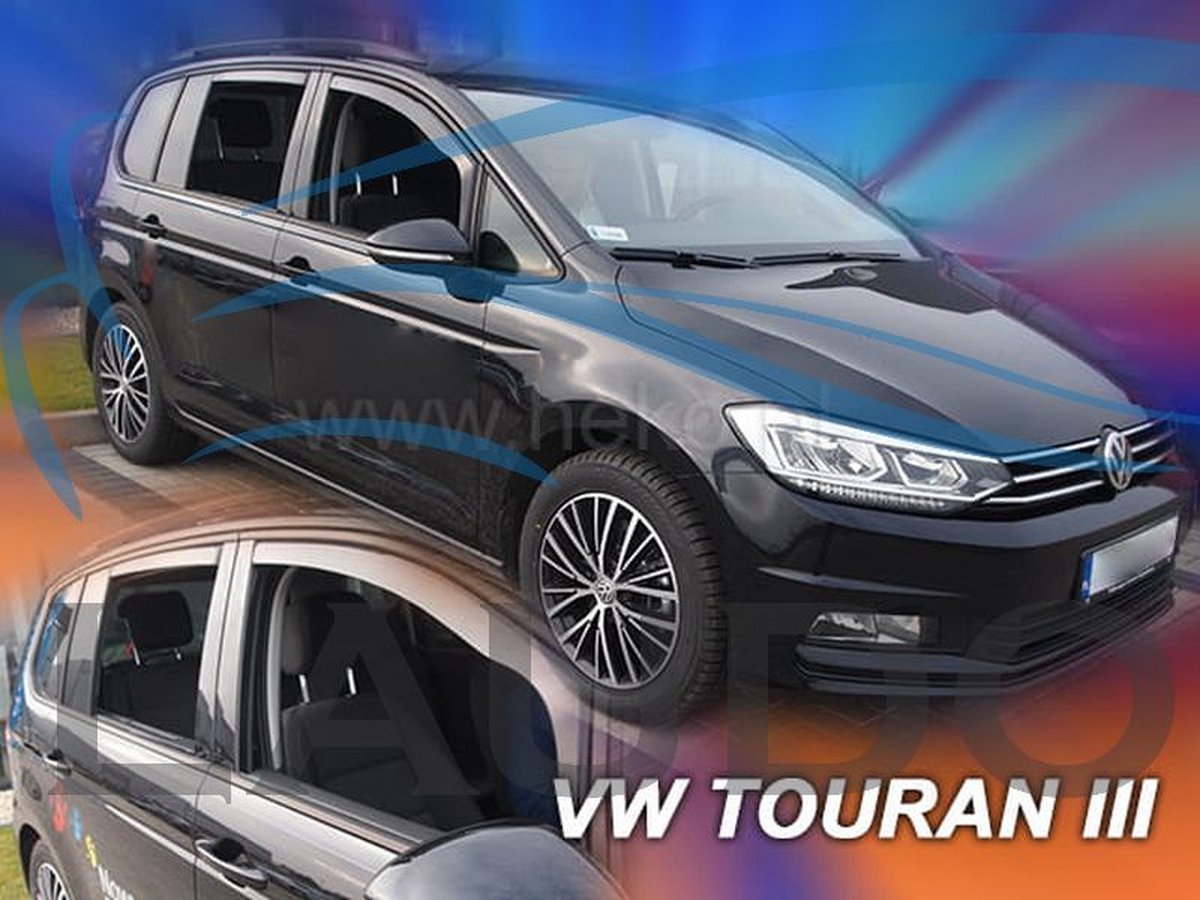 Zijwindschermen geschikt voor VW Touran 2015- V + A Ramen