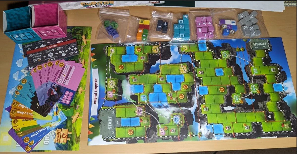 Cubitos Fowl Play - Bordspel - Uitbreiding Engelstalige Versie