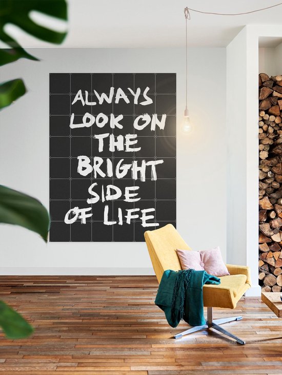 IXXI Always regarder du bon côté de la Life - Décoration murale - Abstrait - 60 x 80 cm