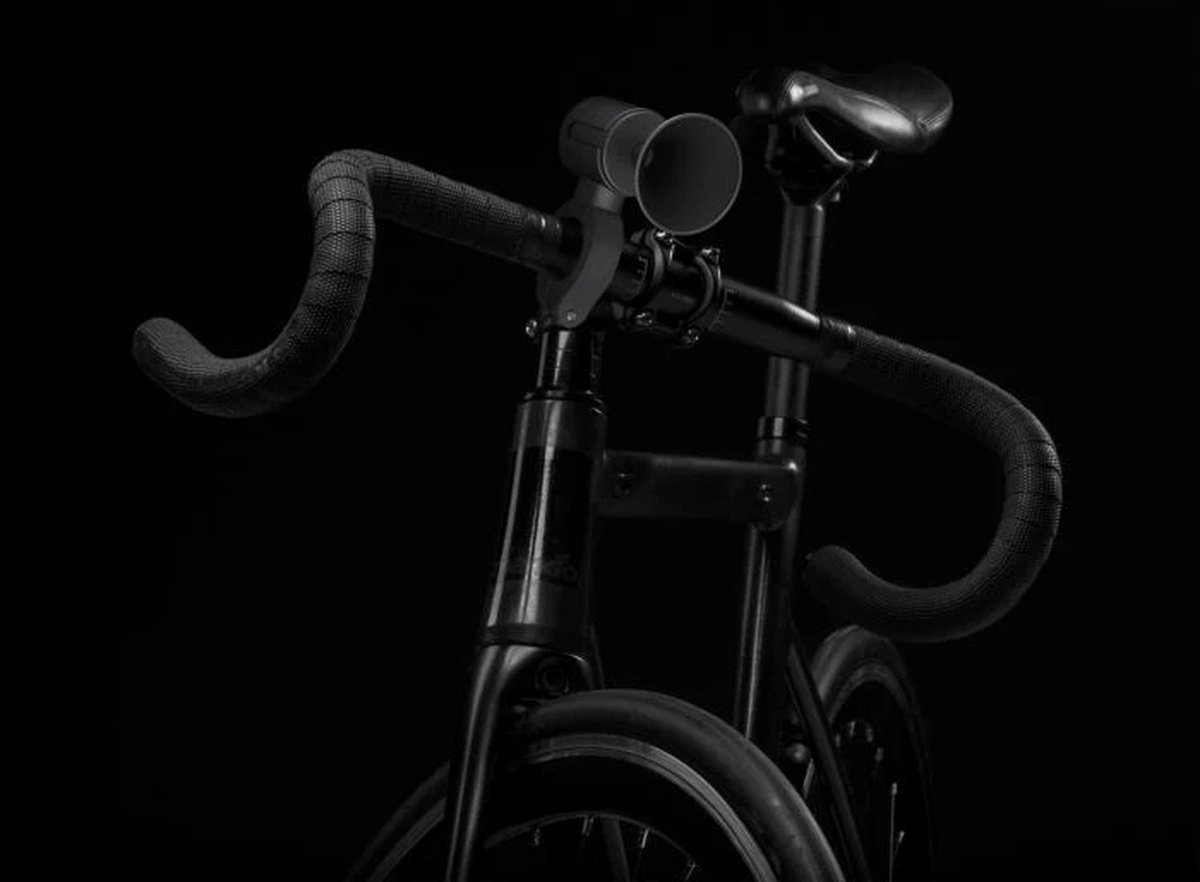 MiLi Bike horn - Fietstoeter - Apple Find My - Fiets tracker - Bluetooth Tracker - Anti-Diefstal - Fietstoeter inclusief tracker- zwart