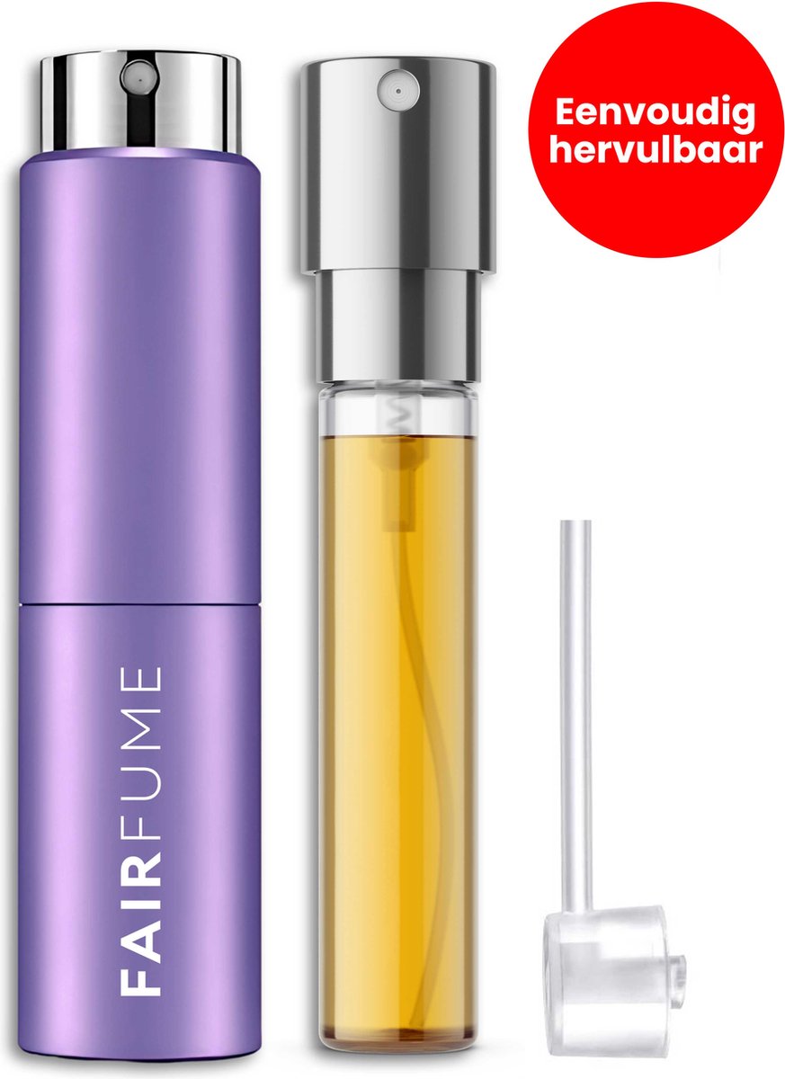 Fairfume - Parfum voor Dames - No. 114 - Geïnspireerd op Designer Parfum - Eenvoudig Hervulbaar – Met Hervulpompje – Travel Spray voor Onderweg – Handig & Compact
