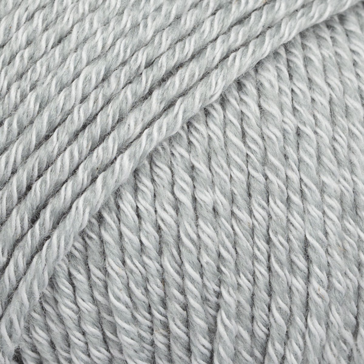 DROPS Cotton Merino Uni Colour - 20 lichtgrijs - Wol/Katoen Garen