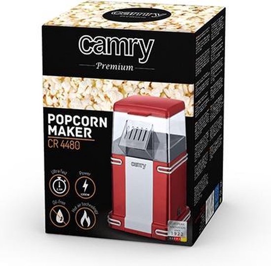 Machine à Popcorn Raf R.9014 2L 1200W Rouge Au Meilleur Prix En Tunisie