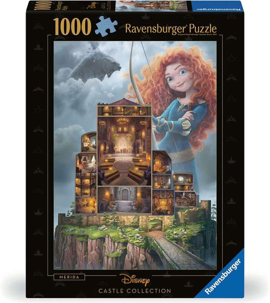 Ravensburger puzzel Disney Castles: Merida - Legpuzzel - 1000 stukjes