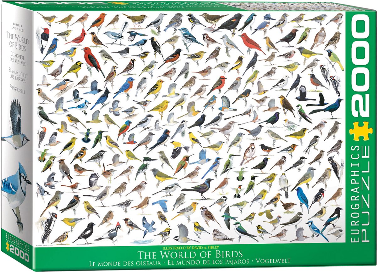 The World of Birds Puzzel (2000 stukjes)