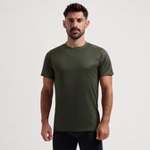 Rogelli Promo Heren Hardloopshirt - Korte mouw - Groen