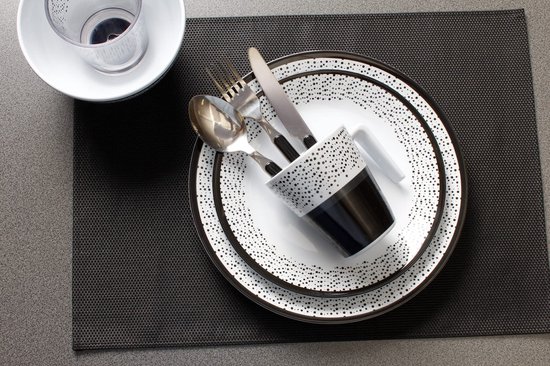 Brunner 12 Piece Melamine Dinner Set - Savana Midday - Caravan Stuff 4 U