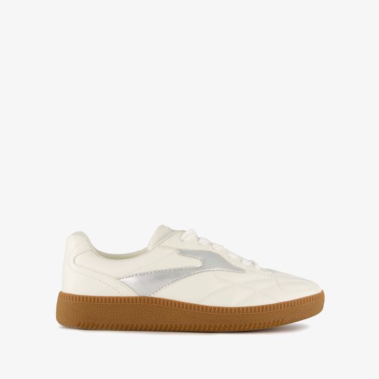 Baskets femme Blue Box blanc argent - Taille 42