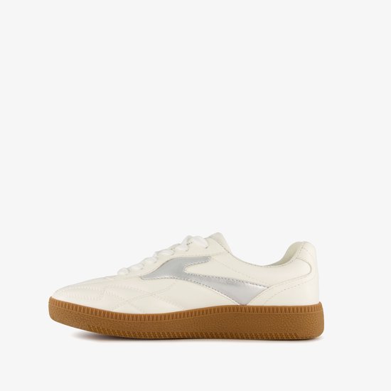 Baskets femme Blue Box blanc argent - Taille 42