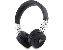 Guess Bluetooth Stereo Koptelefoon - Grained Triangle Logo - Zwart