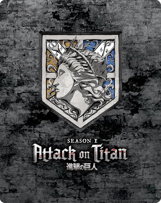 Attack on Titan - Seizoen 1 - Steelbook - Blu-ray - Import