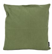 Coco Olijfgroen Ribfluweel Kussenhoes | Corduroy / Polyester | 45 x 45 cm
