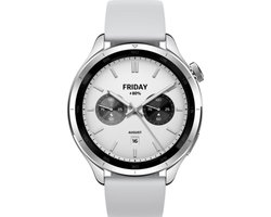 Xiaomi Watch S4 - Smartwatch - 47 mm - Zilverkleurig
