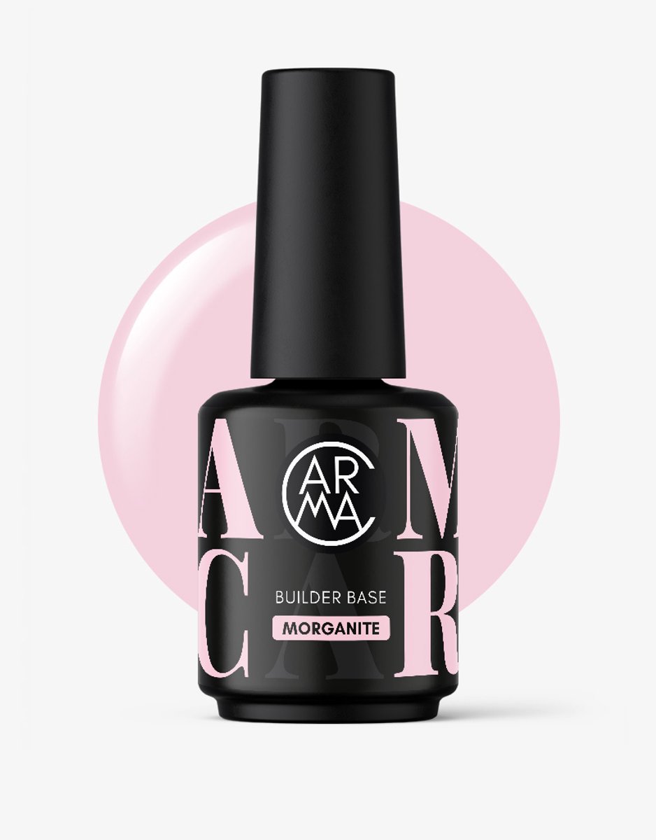 CARMA COSMETICS Biab - Builder In A Bottle Morganite 15ml | Soft Pink Biab Nagellak