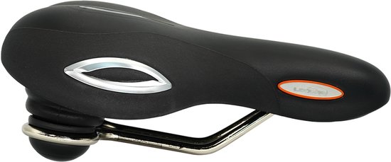 Selle Royal zadel Lookin Relaxed Stracciatella zwart