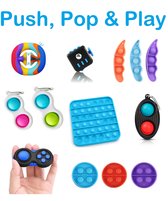 Fidget Toys Pakket 13 stuks - Pop It - Simple Dimple - Fidget Cube
