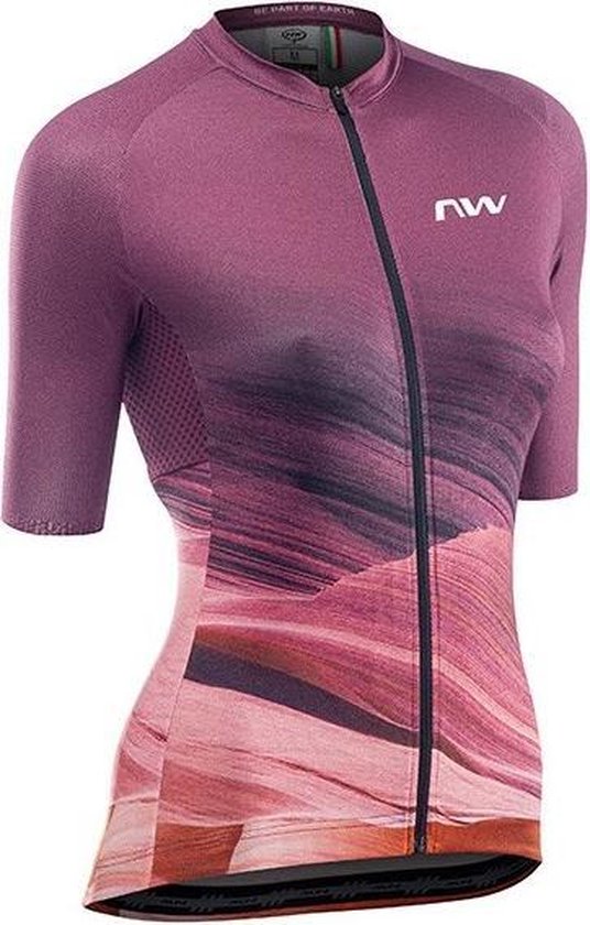 Northwave Earth Femme Jersey SS Plum S