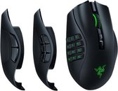 Razer Naga Pro 20000 DPI Optisch 20-toetsen Programmeerbaar 2,4 GHz draadloos + Bluetooth + bedrade muis, kabellengte: 1,8 m