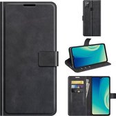 Voor ZTE Blade A7S 2020 Retro Kalfspatroon Gesp Horizontale Flip Leren Case met Houder & Kaartsleuven & Portemonnee (Zwart)