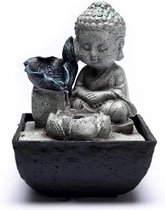 Kleine Boeddha Waterfontein (14 x 14 x 21,5 cm)