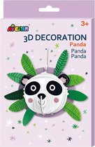 Avenir Knutselset 3d Panda Junior Karton Wit/zwart 5-delig