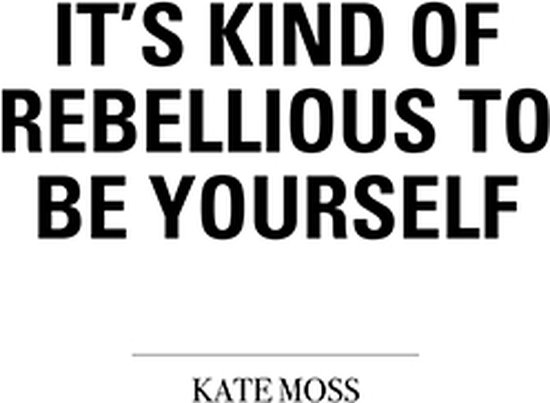 Soyez rebelle (50x70cm) - texte - affiche - impression - Wallified - Fashion - affiche - impression - Wallified