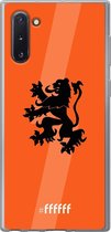 6F hoesje - geschikt voor Samsung Galaxy Note 10 -  Transparant TPU Case - Nederlands Elftal #ffffff