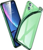 Voor iPhone 11 ESR Essential Crown Serie Ultra Thin Soft TPU beschermhoes (groen)