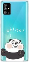 Voor Galaxy S20 Lucency Painted TPU Protective (Face Panda)