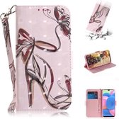 Voor Huawei Mate 30 / 5G 3D Gekleurde Tekening Horizontale Flip PU-lederen Case met Houder & Kaartsleuven & Portemonnee (Hoge hakken)