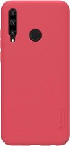 NILLKIN Frosted concave-convexe textuur pc-hoes voor Huawei Honor 20i / 10i (rood)